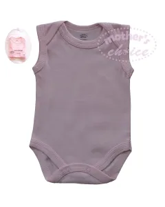 Every Mothers Choice 100% Cotton Sleeve Long Bodyvest Pink 0-3 Months