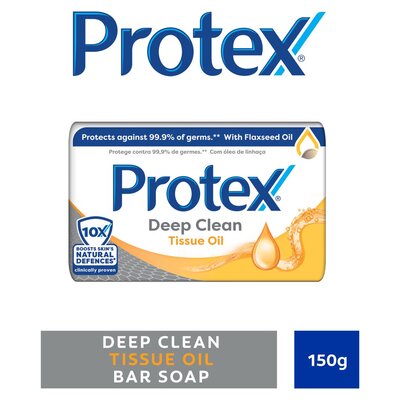 Protex Deep Clean Tissue Oil Antigerm Soap 150g