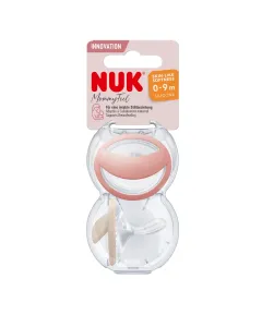 Nuk Mommyfeel Soother Red 2 Pack 0-9 Months
