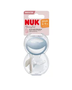 Nuk Mommyfeel Soother Blue 2 Pack 0-9 Months