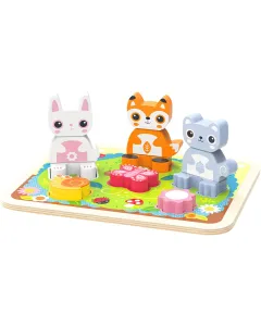 Edushape Match N Stack Woodland