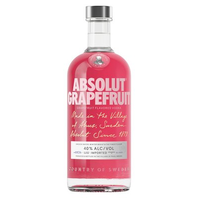 Absolut Grapefruit Vodka 750ml