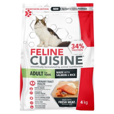 Feline Cuisine Adult Salmon & Rice 4kg