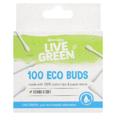 PnP Eco Cotton Buds 100ea