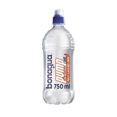 Bonaqua Pump Still Peach Flavoured Still Water 750ml