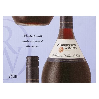 Robertson Natural Sweet Red 750ml x 6