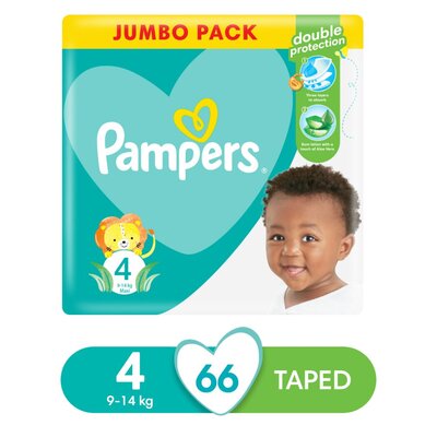 Pampers Baby Dry Size 4 Jumbo Pack 66 Nappies