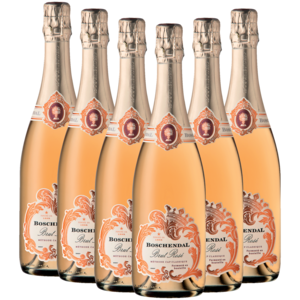 Boschendal MCC Brut Rosé Wine Bottles 6 x 750ml