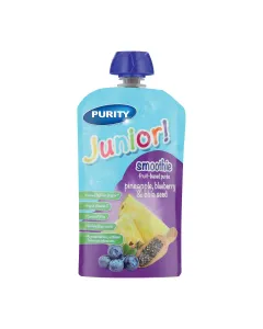 Purity Junior Smoothie Pineapple, Blueberry & Chia Seed 110 Ml