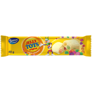 Jelly Tots White Chocolate Bar 48g
