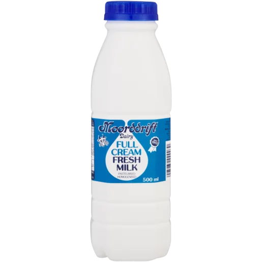 Moorddrift Dairy Full Cream Fresh Milk 500ml