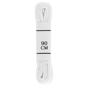 Millor White Flat Shoelaces 90cm
