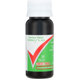Medirite 2% Gentian Voilet Solution 50ml