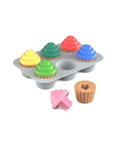 Bright Starts Sort & Sweet Cupcakes Shape Sorting Activity Toy