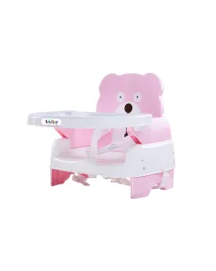 Baby Things Booster Seat Plastic Bear Pink