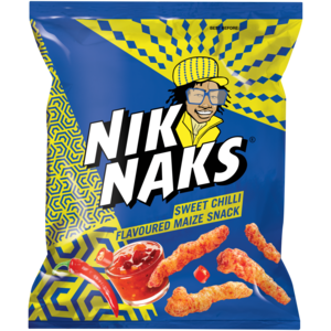 NikNaks Sweet Chilli Flavoured Maize Snack 135g