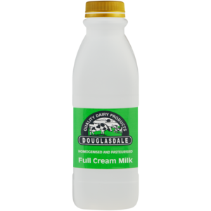 Douglasdale Fresh Full Cream Milk Bottle 500ml
