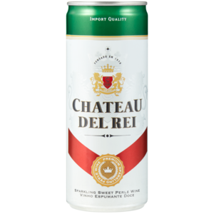 Chateau Del Rei Sweet Perle Sparkling White Wine Can 250ml