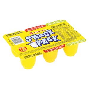 Clover Snack Pack Mixed Fruit Low Fat Flavoured Dairy Snack 6 x 50g