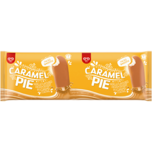 Ola Caramel Pie Vanilla Flavoured Frozen Dessert With Caramel Coating 70ml
