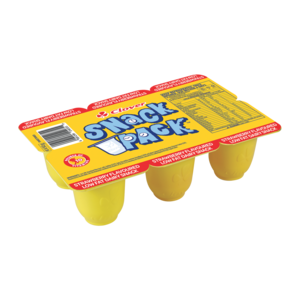 Clover Snack Pack Strawberry Flavoured Low Fat Dairy Snack 6 x 50g