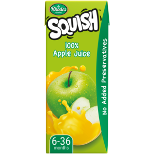 Rhodes Quality Squish 100% Apple Juice 200ml