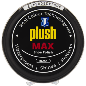 Plush Max Black Liquid Shoe Polish 50ml