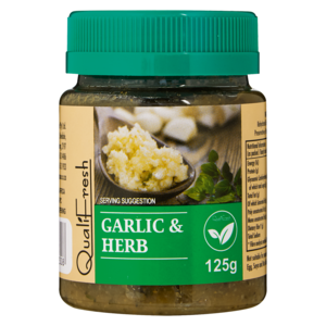 Qualifresh Garlic & Herb 125g