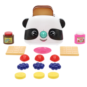 Zoo Troop Panda 17 Piece Toaster Set