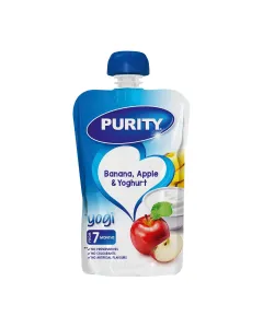 Purity Dessert Puree 110ml Banana, Apple & Yoghurt