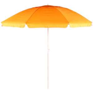 Orange Deluxe Beach Umbrella 200cm