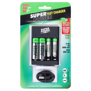 Super Power USB Fast Battery Charger