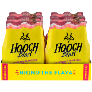 Hooch Strawberry Spirit Cooler Bottles 24 x 275ml