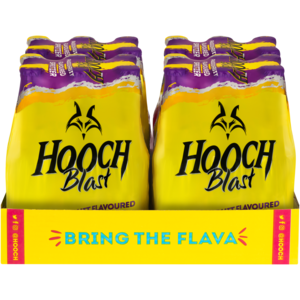 Hooch Passion Fruit Flavoured Spirit Cooler Bottles 24 x 275ml