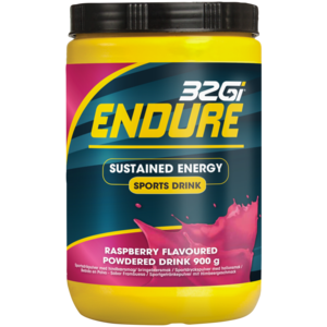 32Gi Endure Raspberry Flavoured Powdered Sports Drink 900g