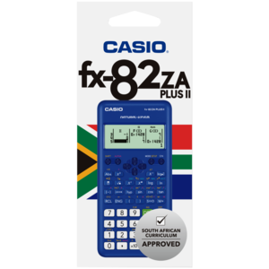 Casio FX-82 ZA Plus ll Blue Scientific Calculator