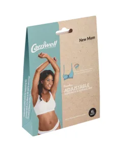 Carriwell Seamless Drop Cup Bra Adjustable Black Xl