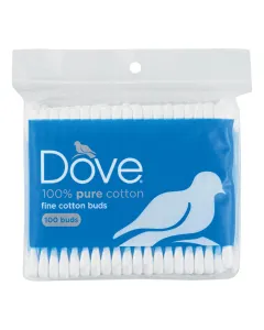 Dove Cotton Buds In Bag 100`s