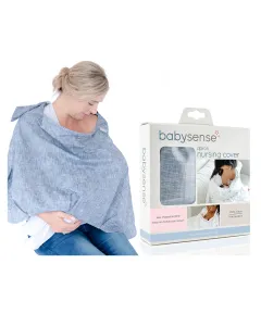 Baby Sense Apron Nursing Cover Denim