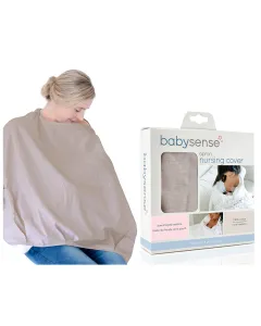 Baby Sense Apron Nursing Cover Stone