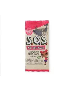 Earth & Co Sos Fruit Snack 100% Strawbeery