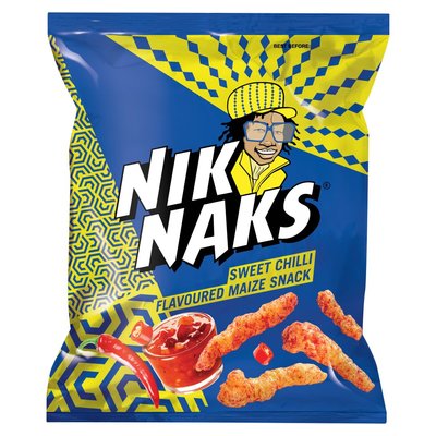 Simba NikNaks Sweet Chilli Flavoured Maize Snack 135g