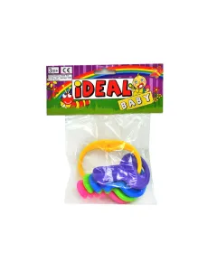 Ideal Toys Key Rattle In Pvc Bag