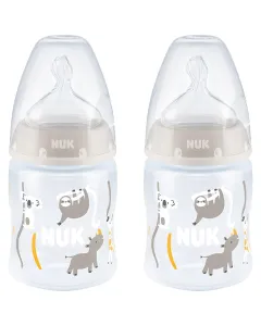 Nuk Fc+tc Bot Sil Teat- 0-6m -150ml-2 Pack-neutral