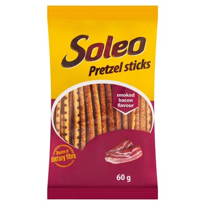 Soleo Pretzel Sticks Bacon 60g
