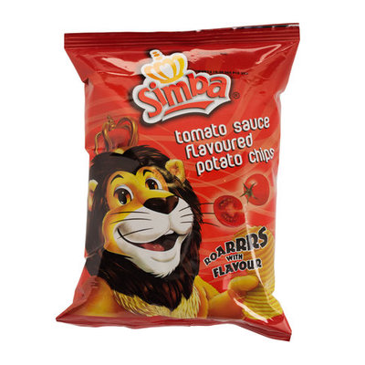 Simba Chips All Gold Tomato Sauce 36g x 48