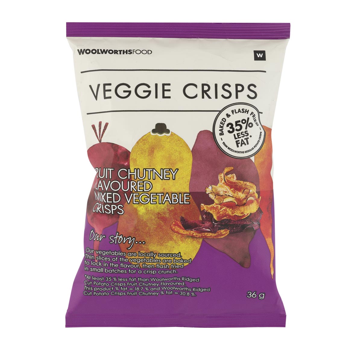 Fruit Chutney Mixed Vegetable Crisps 36 g