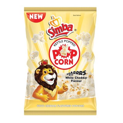 Simba Popcorn White Cheddar 90g