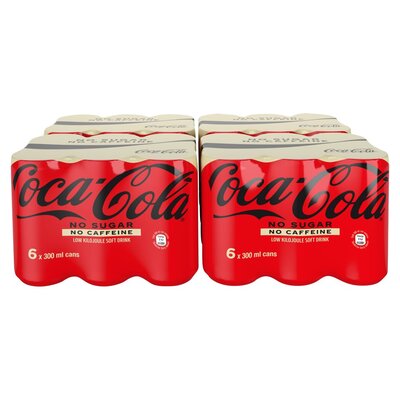 Cola-Cola No Sugar & No Caffeine 300ml