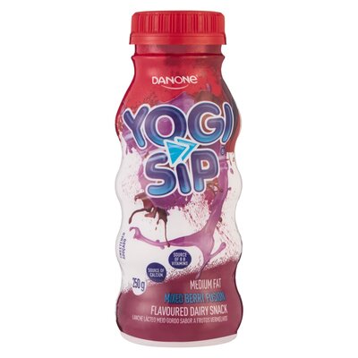 Danone Yogi Sip Mixed Berry Drinking Yoghurt 250g